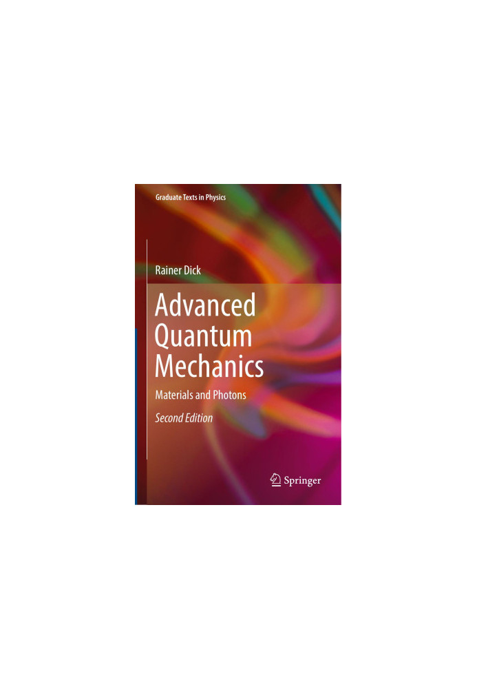 Advanced Quantum Mechanics
