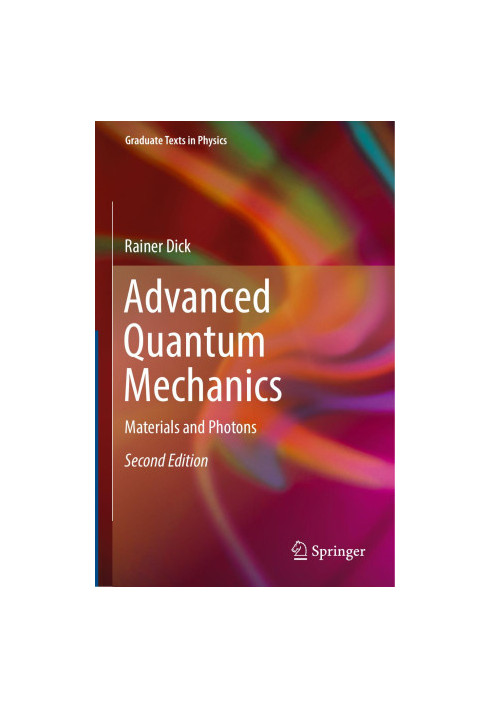 Advanced Quantum Mechanics