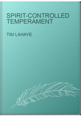Spirit-Controlled Temperament