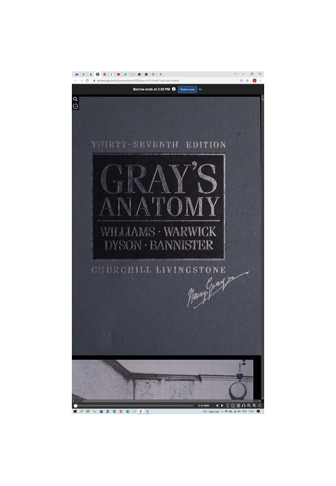 Gray's anatomy (37th Edition)