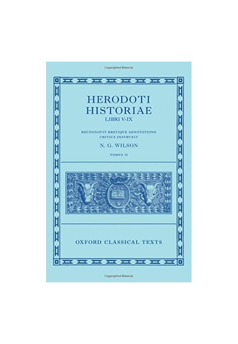 Herodoti Historiae: Libri V-IX