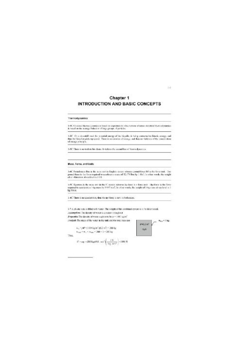 Thermodynamics: An Engineering Approach