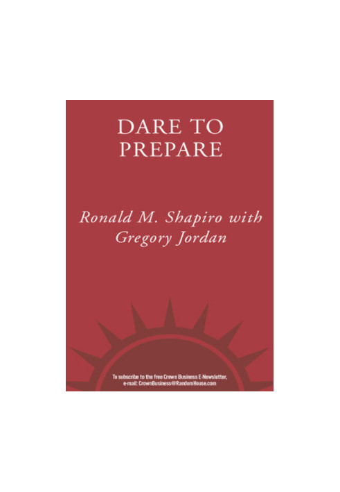 Dare to prepare: how to win before you begin
