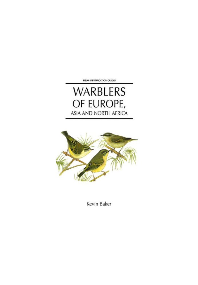 Warblers of Europe, Asia and North Africa