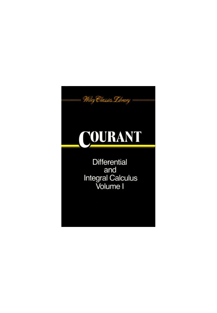 Differential and integral calculus VOL 1