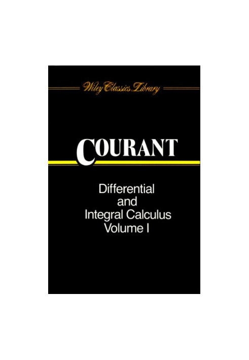 Differential and integral calculus VOL 1