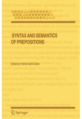 Syntax and semantics of prepositions