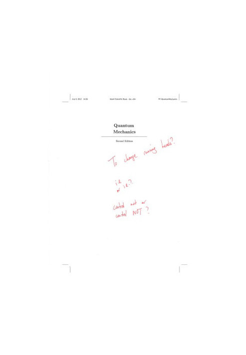 Quantum Mechanics