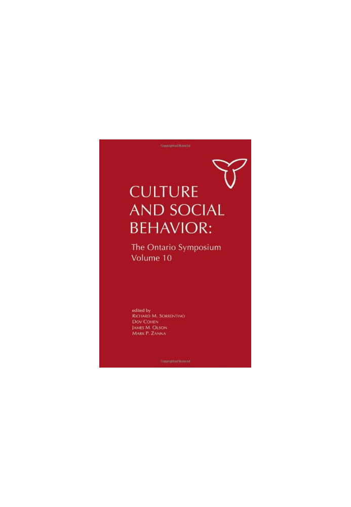 Culture and Social Behavior