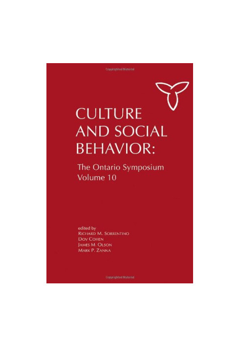 Culture and Social Behavior