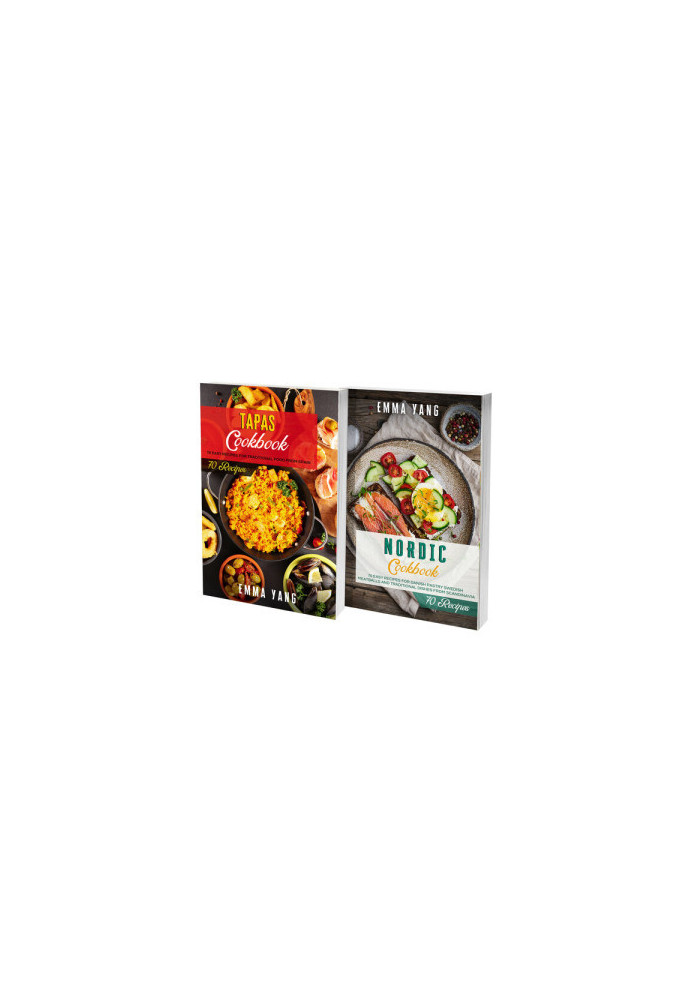 Vegetarian Mediterranean And Nordic Cookbook: 2 Books In 1: 150 Recipes For Vegetarian Diet And Traditional Scandinavian Food