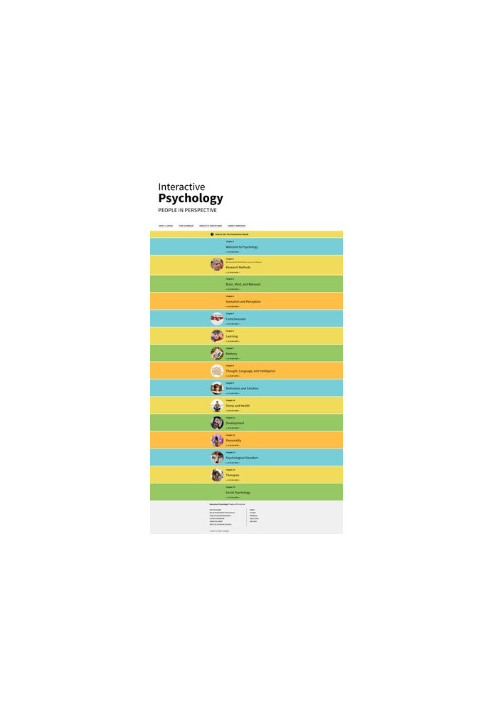 Interactive Psychology: People in Perspective