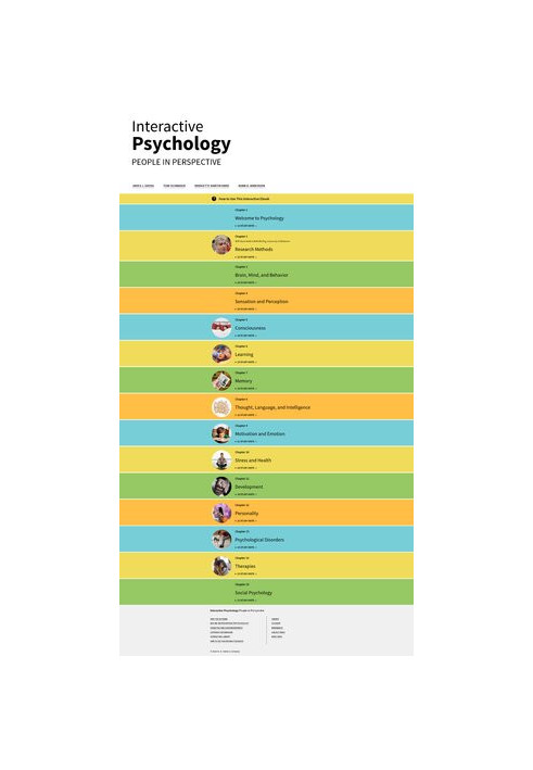 Interactive Psychology: People in Perspective