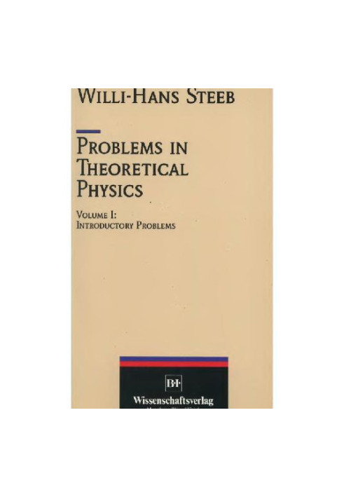 Problems in theoretical physics. Introductory problems