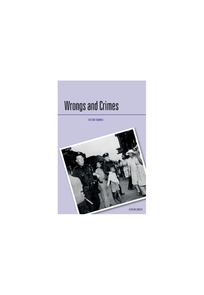 Wrongs and crimes