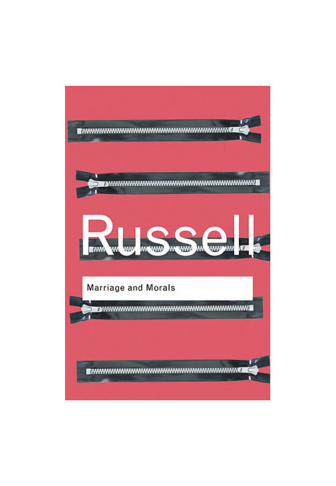 Marriage and Morals