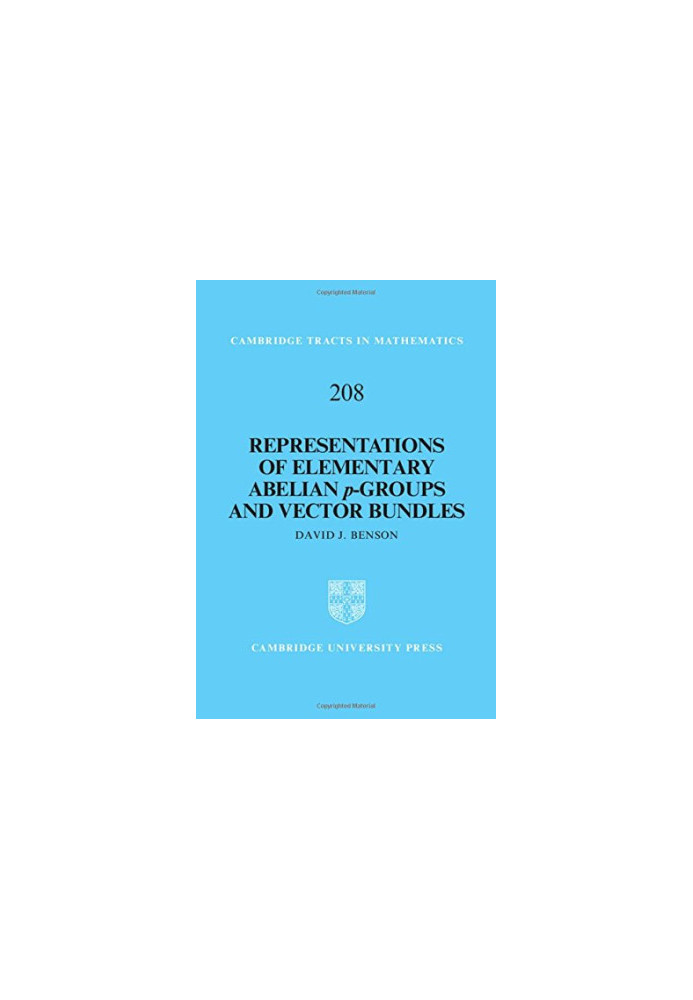 Representations of Elementary Abelian p-Groups and Vector Bundles