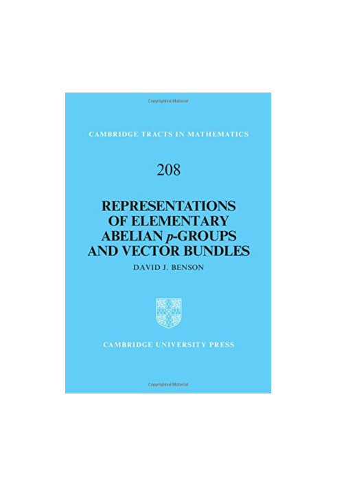 Representations of Elementary Abelian p-Groups and Vector Bundles