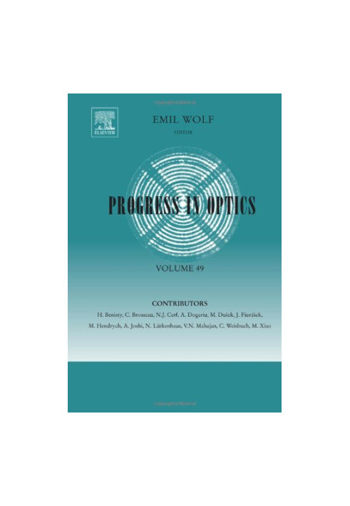 Progress in Optics, Vol. 49