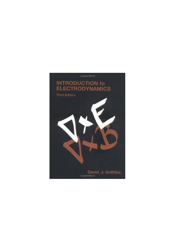 Introduction to Electrodynamics, 3rd edition