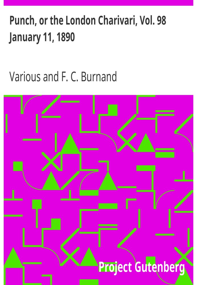 Панч, або Лондонський чаріварі, том. 98 11 січня 1890 року