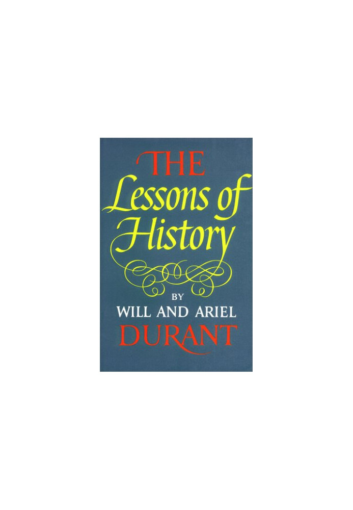 The Lessons of History
