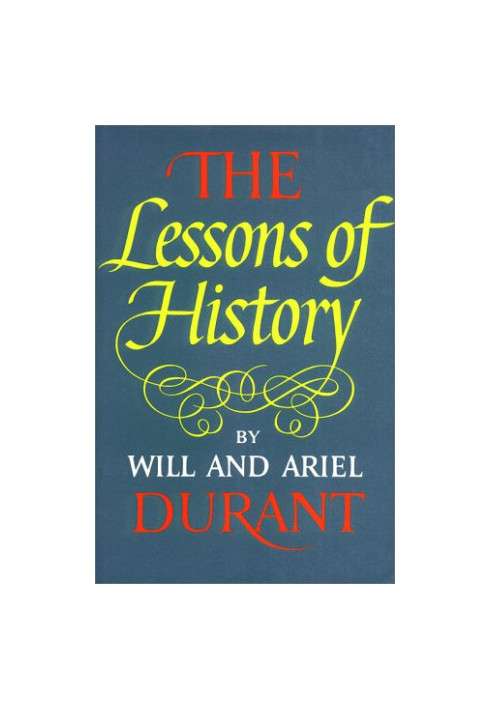 The Lessons of History