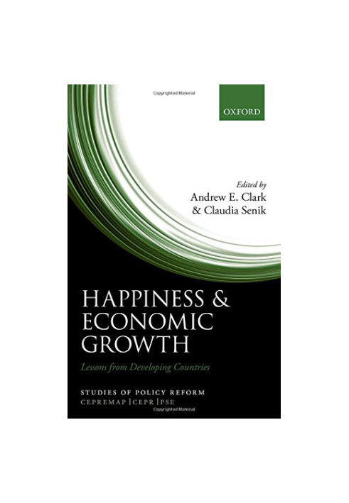 Happiness and economic growth : lessons from developing countries