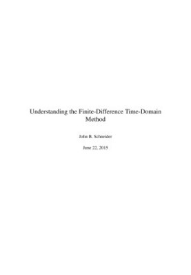 Understanding the Finite-Difference Time-Domain Method