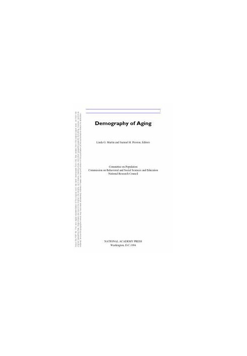 Demography of Aging