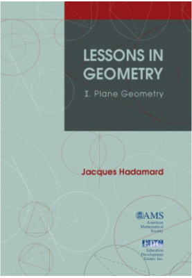 Lessons in Geometry, Volume I. Plane Geometry