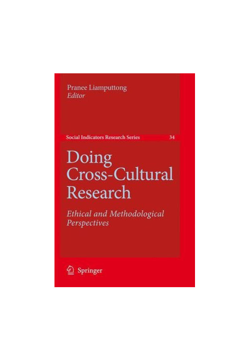 Doing Cross-Cultural Research: Ethical and Methodological Perspectives