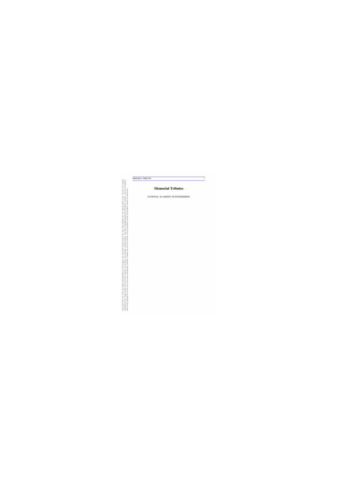 Memorial Tributes : Volume 7