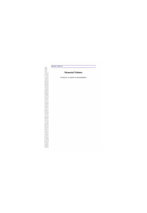Memorial Tributes : Volume 7