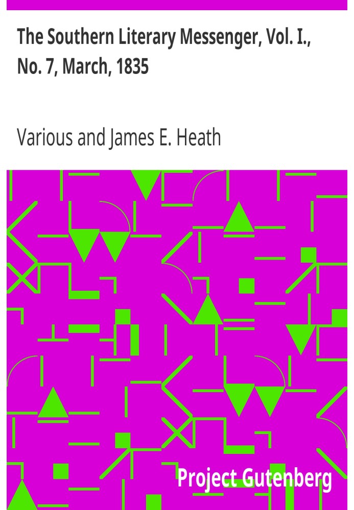 Південний літературний посланник, том. І., № 7, березень 1835 р