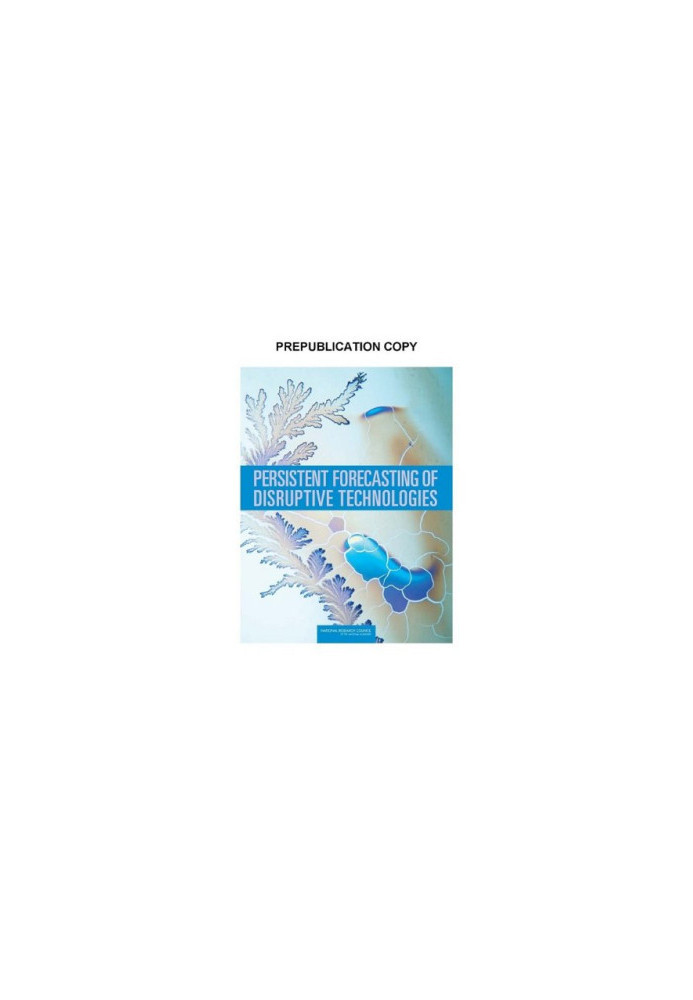 Persistent Forecasting of Disruptive Technologies