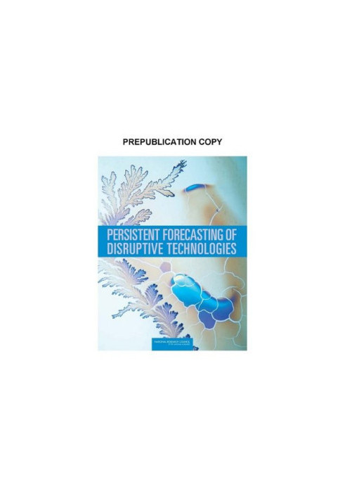 Persistent Forecasting of Disruptive Technologies