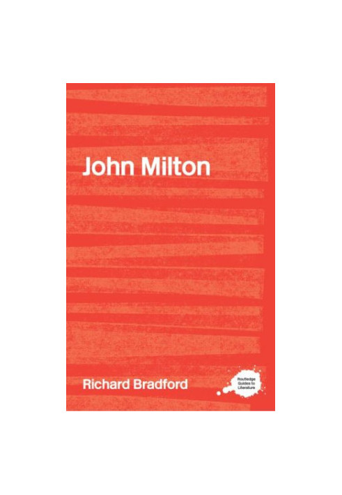John Milton (Routledge Guides to Literature)