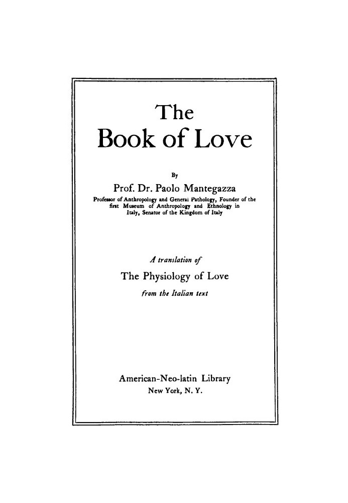 The Book of Love