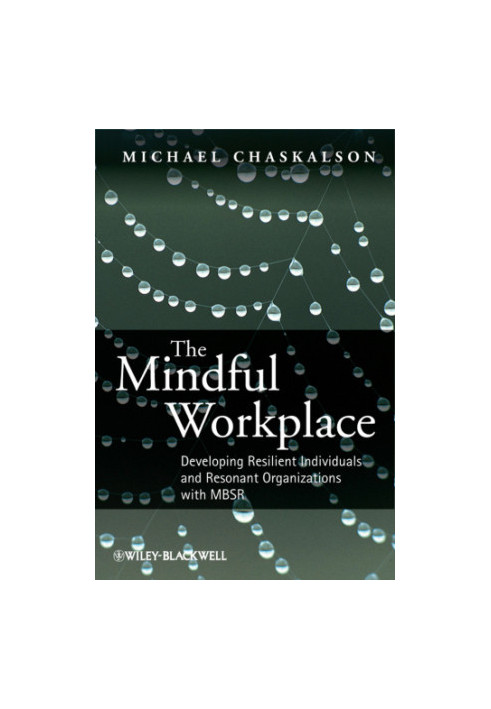 The mindful workplace: developing resilient individuals and resonant organizations with MBSR