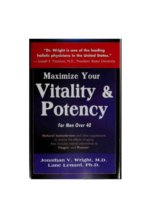 Maximize Your Vitality & Potency for Men Over 40