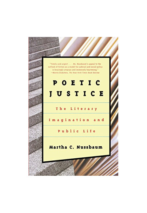Poetic Justice: The Literary Imagination and Public Life