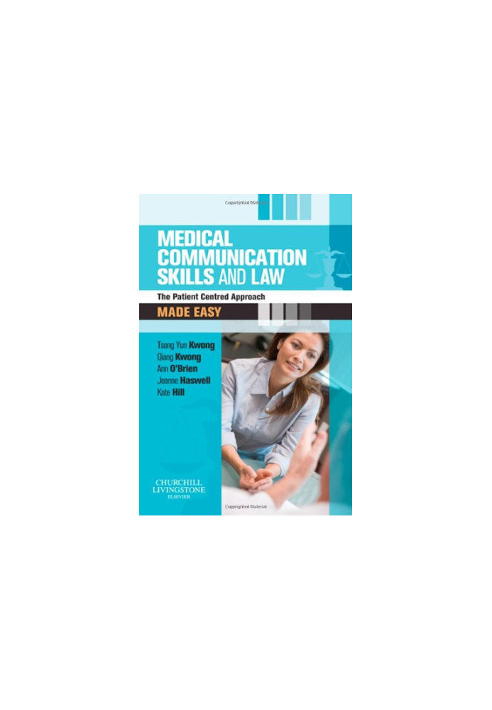 Medical communication skills and law : the patient centred approach