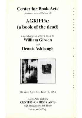 Agrippa (A Book of the Dead)