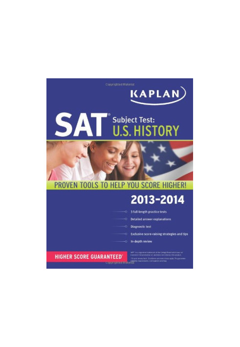 Kaplan SAT Subject Test U.S. History 2013-2014