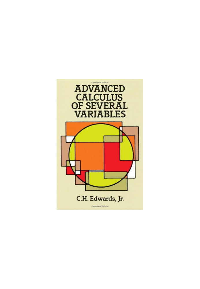 Advanced calculus of several variables