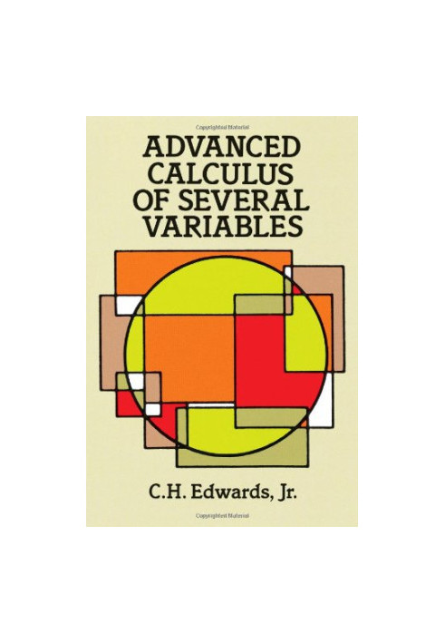 Advanced calculus of several variables