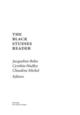 The Black Studies Reader