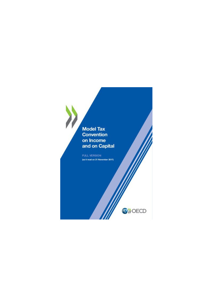 Model Tax Convention on Income and on Capital: Volume I and II, (updated 21 November 2017)