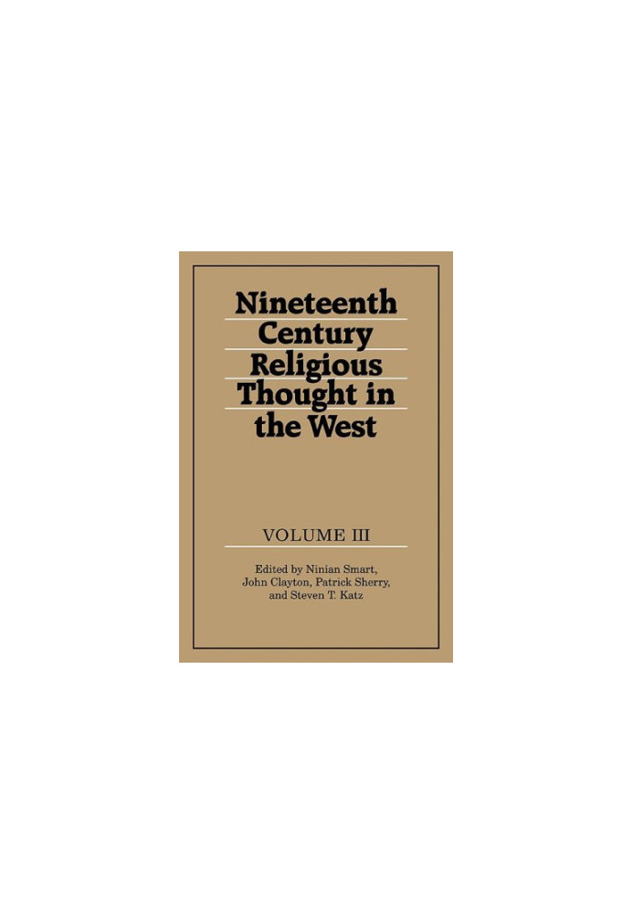 Nineteenth-Century Religious Thought in the West